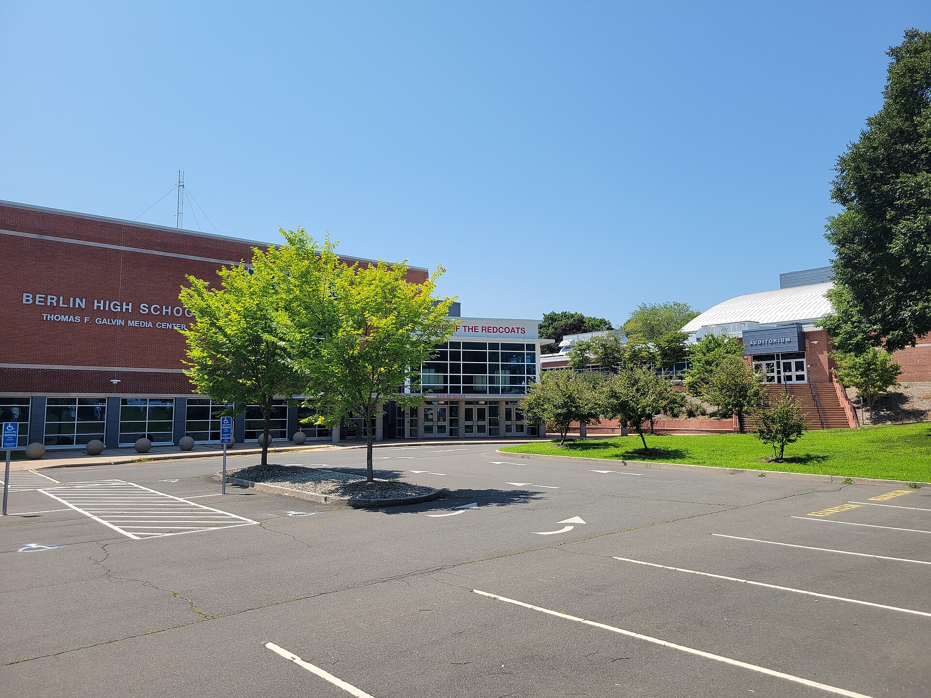 Berlin High School in Berlin, Connecticut.