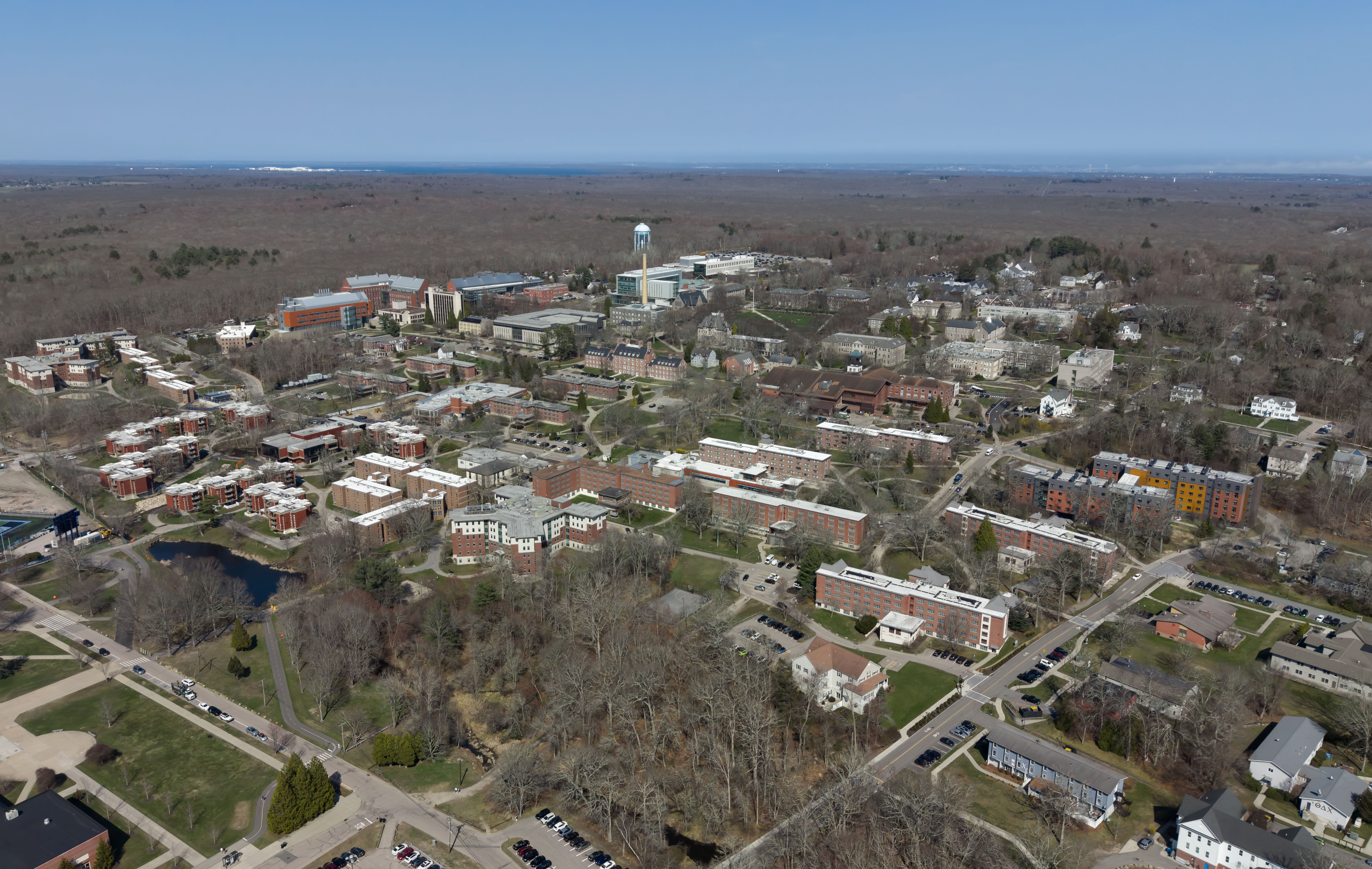 The University of Rhode Island Kingston campus on April 10, 2026. File photo.
