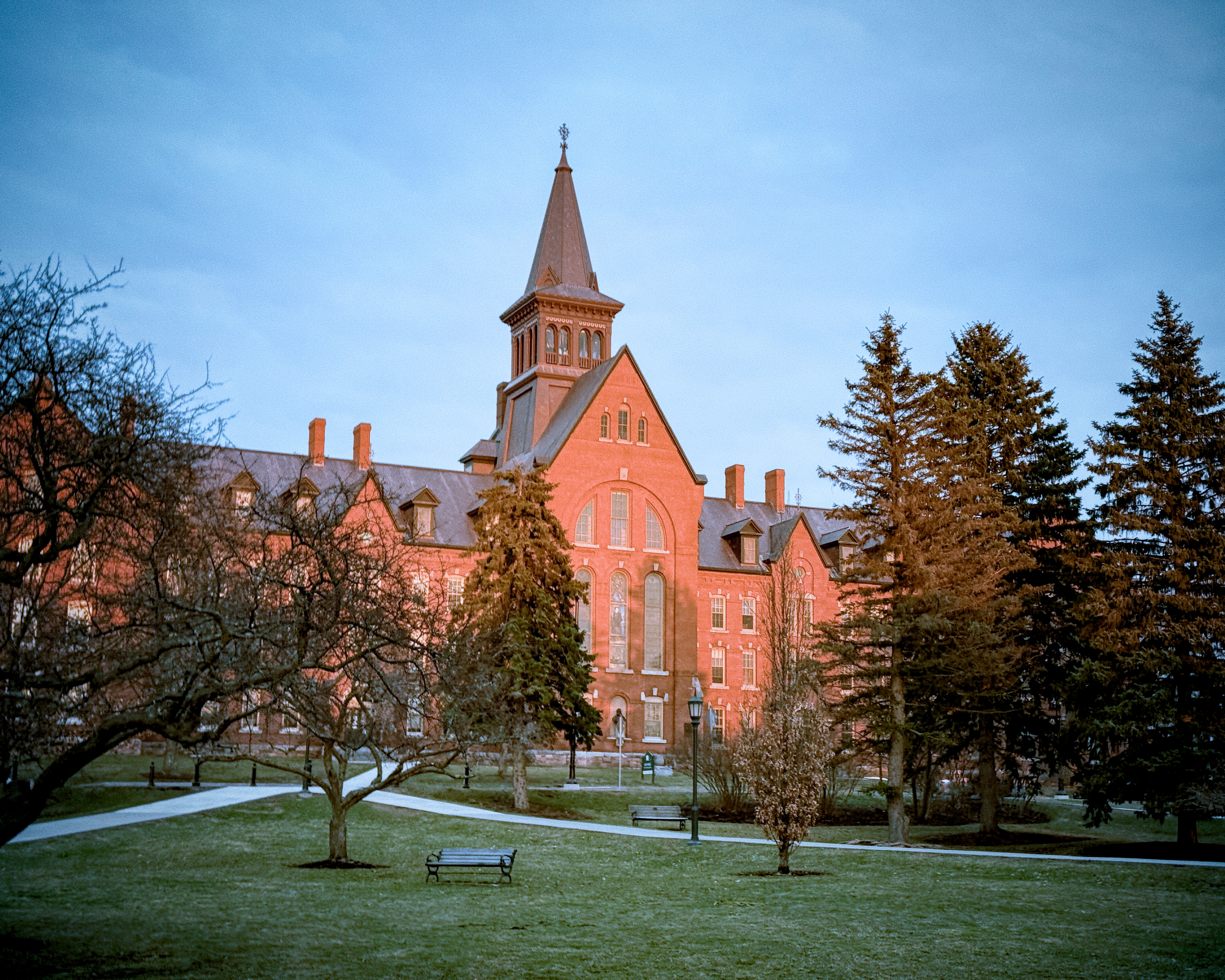 Old Mill on the University of Vermont campus in Burlington.