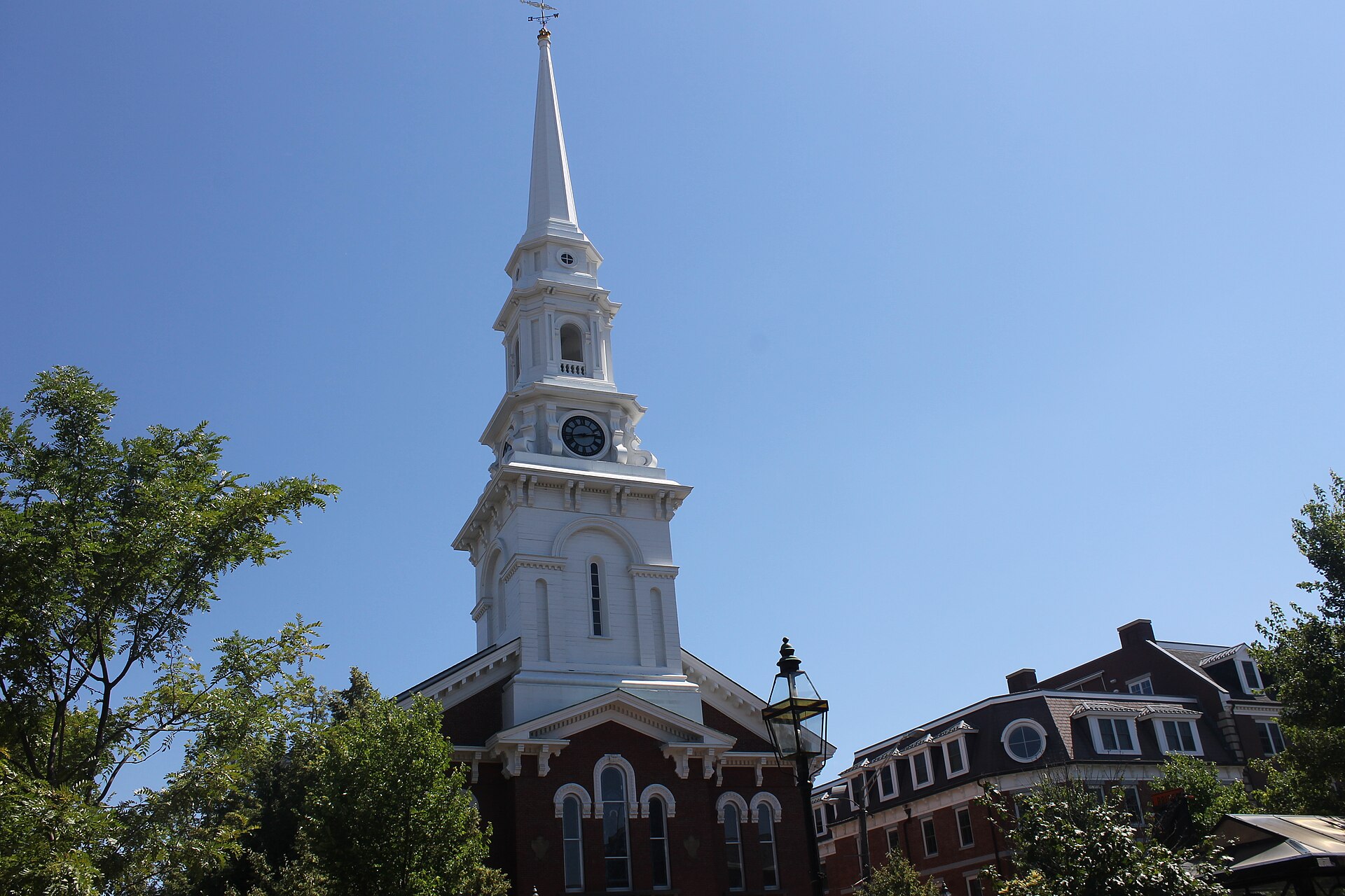 North Church in Portsmouth's Market Square on July 6, 2014. File photo.