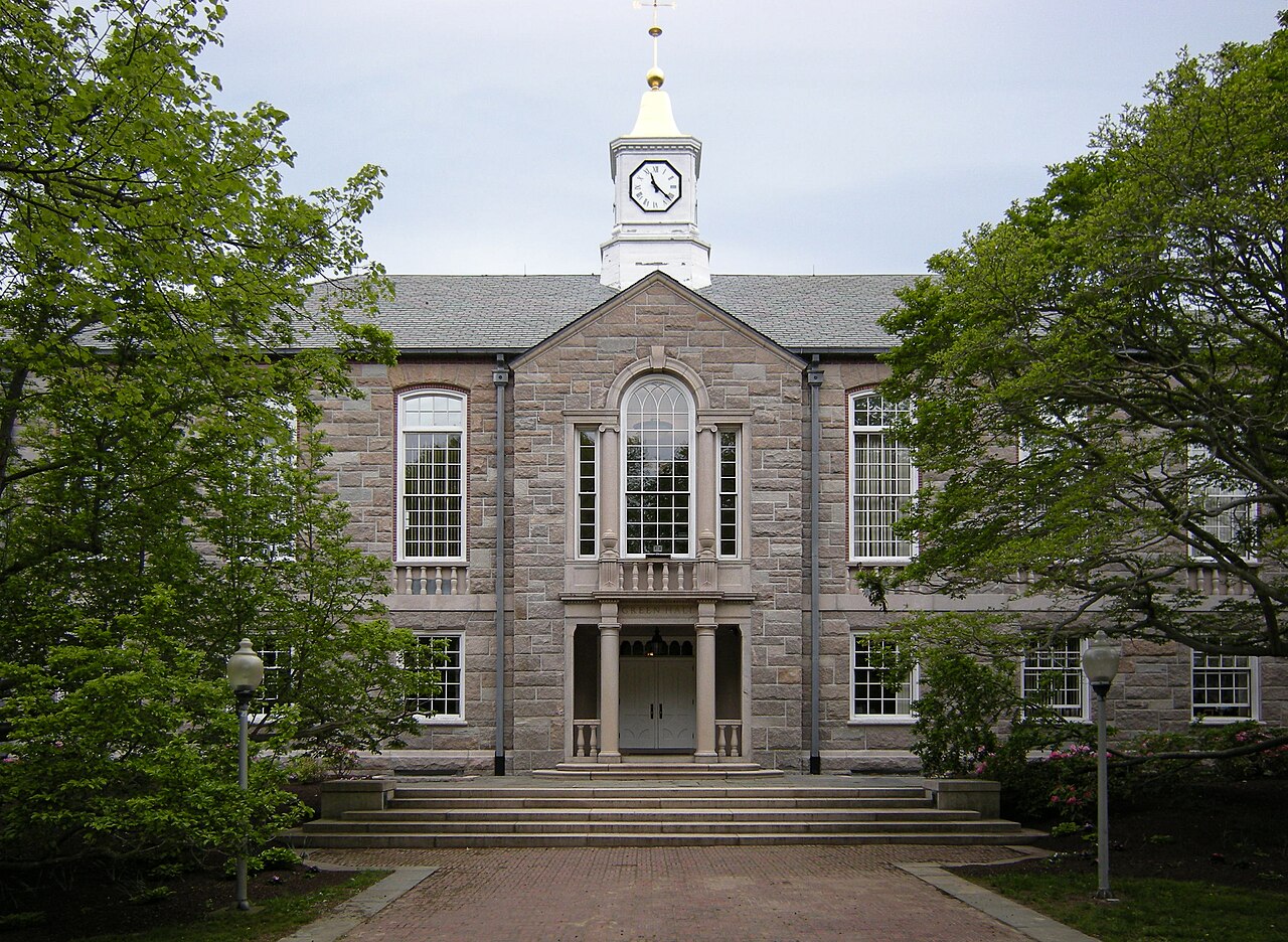 Green Hall at the University of Rhode Island in Kingston.
