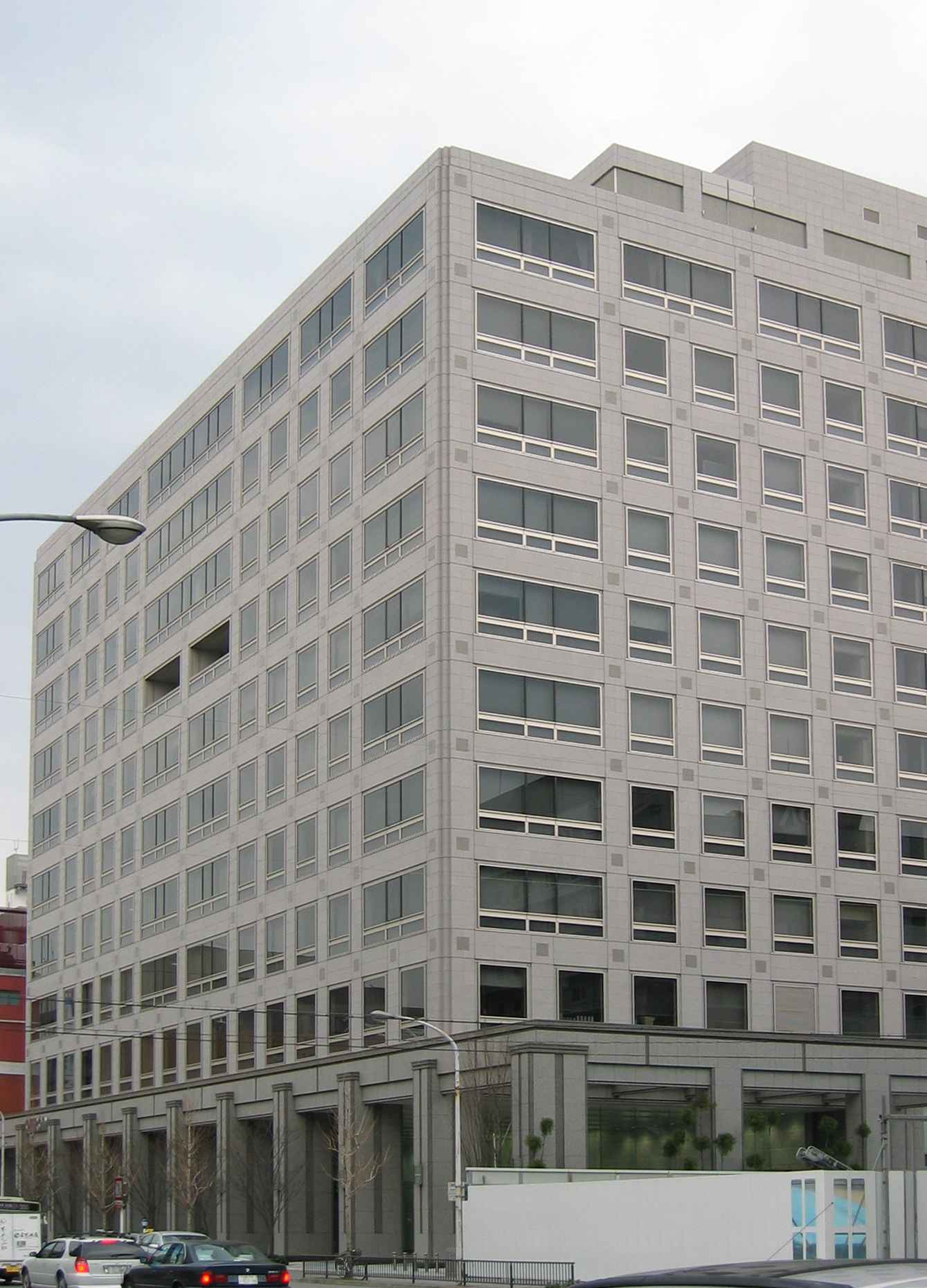 The multistory Omron Kyoto Center Building in Kyoto, Japan.
