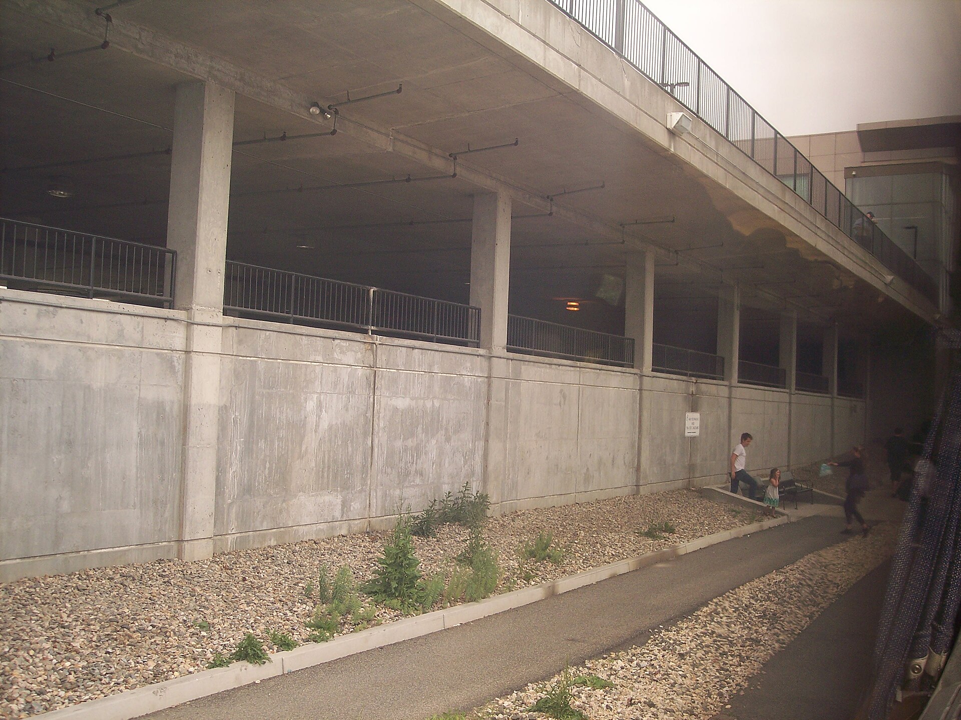 Rail platforms at the Joseph Scelsi Intermodal Transportation Center in Pittsfield on May 22, 2010. File photo.