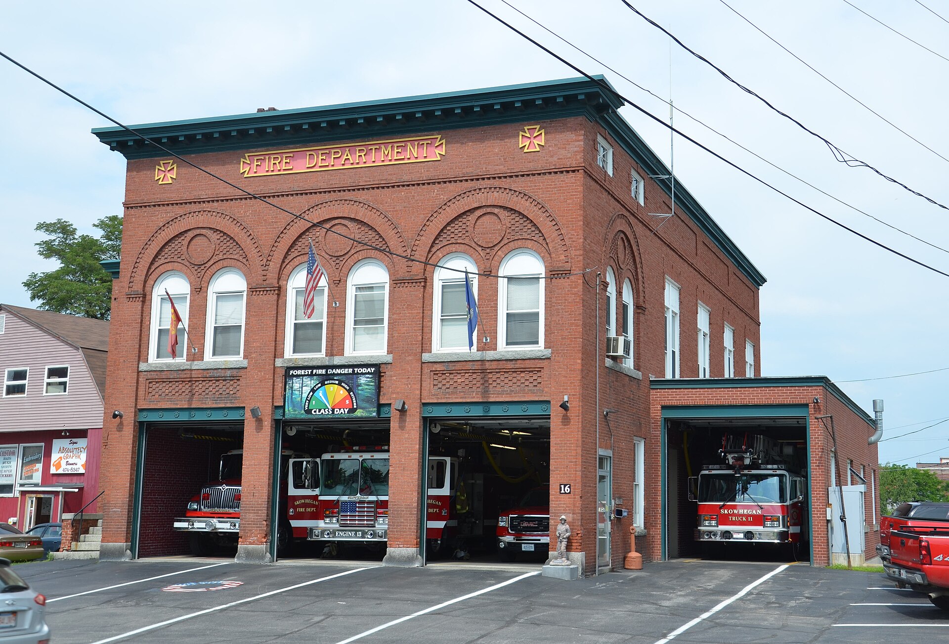 The Skowhegan Fire Department in Maine in an Aug. 11, 2014, file photograph.