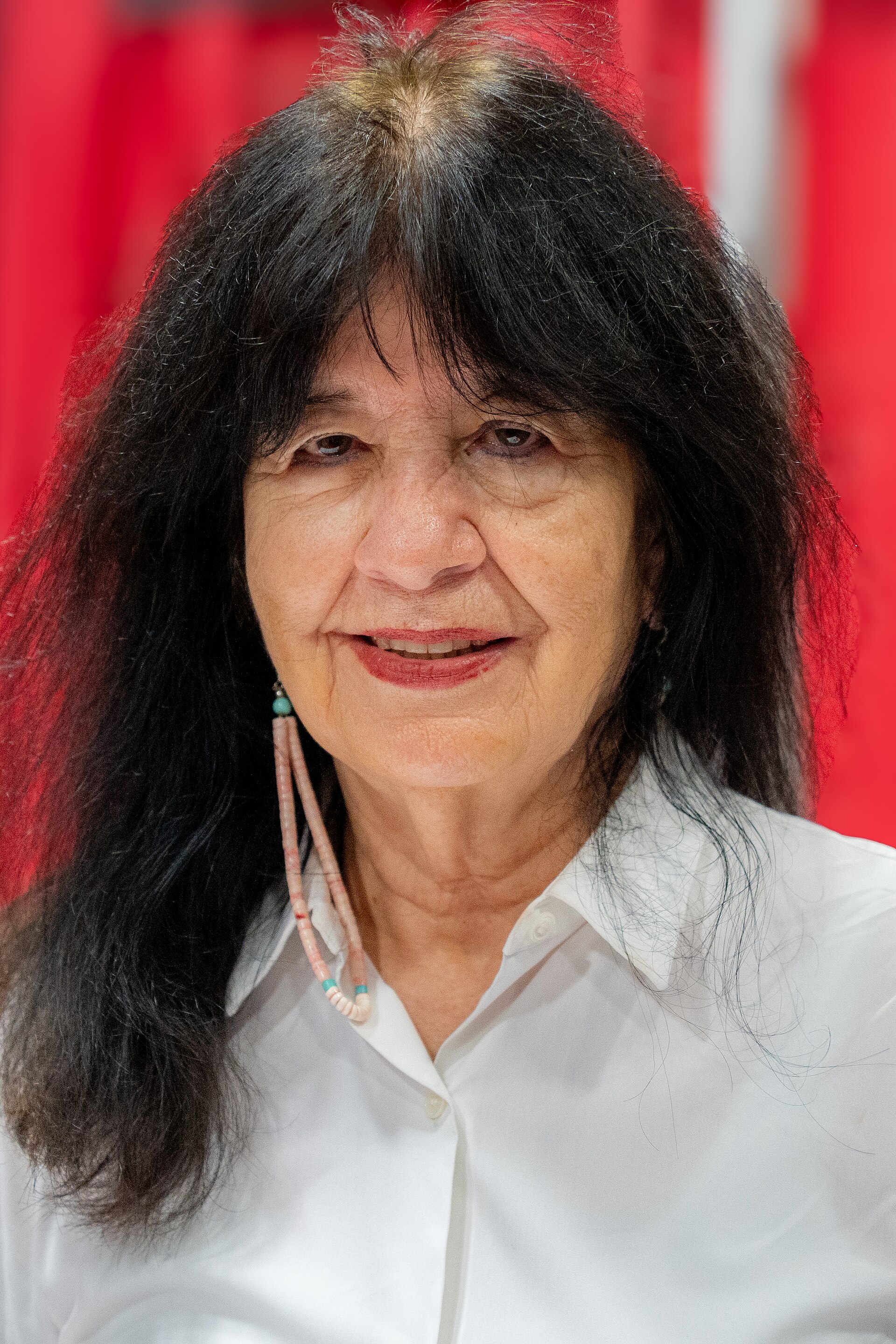 Joy Harjo at the National Book Festival in Washington, D.C., in September 2025