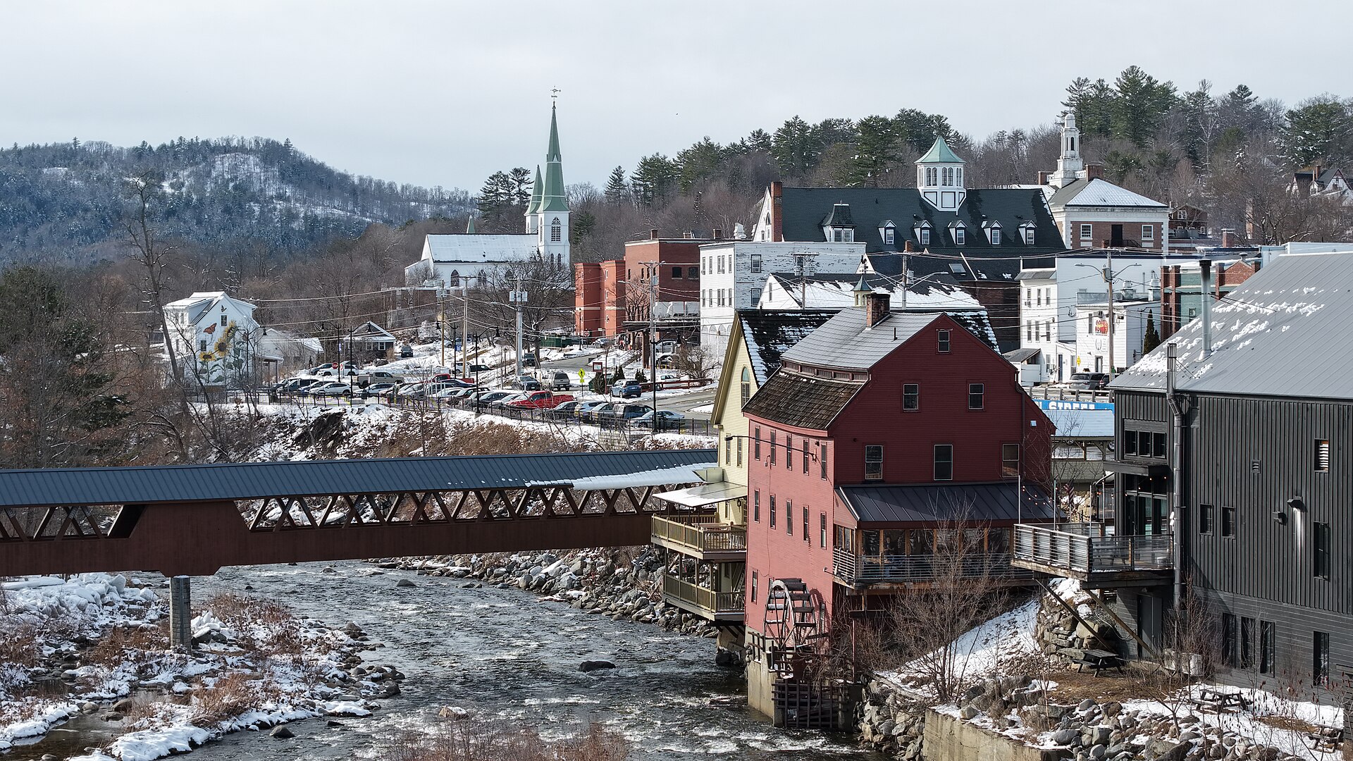 Littleton along the Ammonoosuc River on March 24, 2026. File photo.