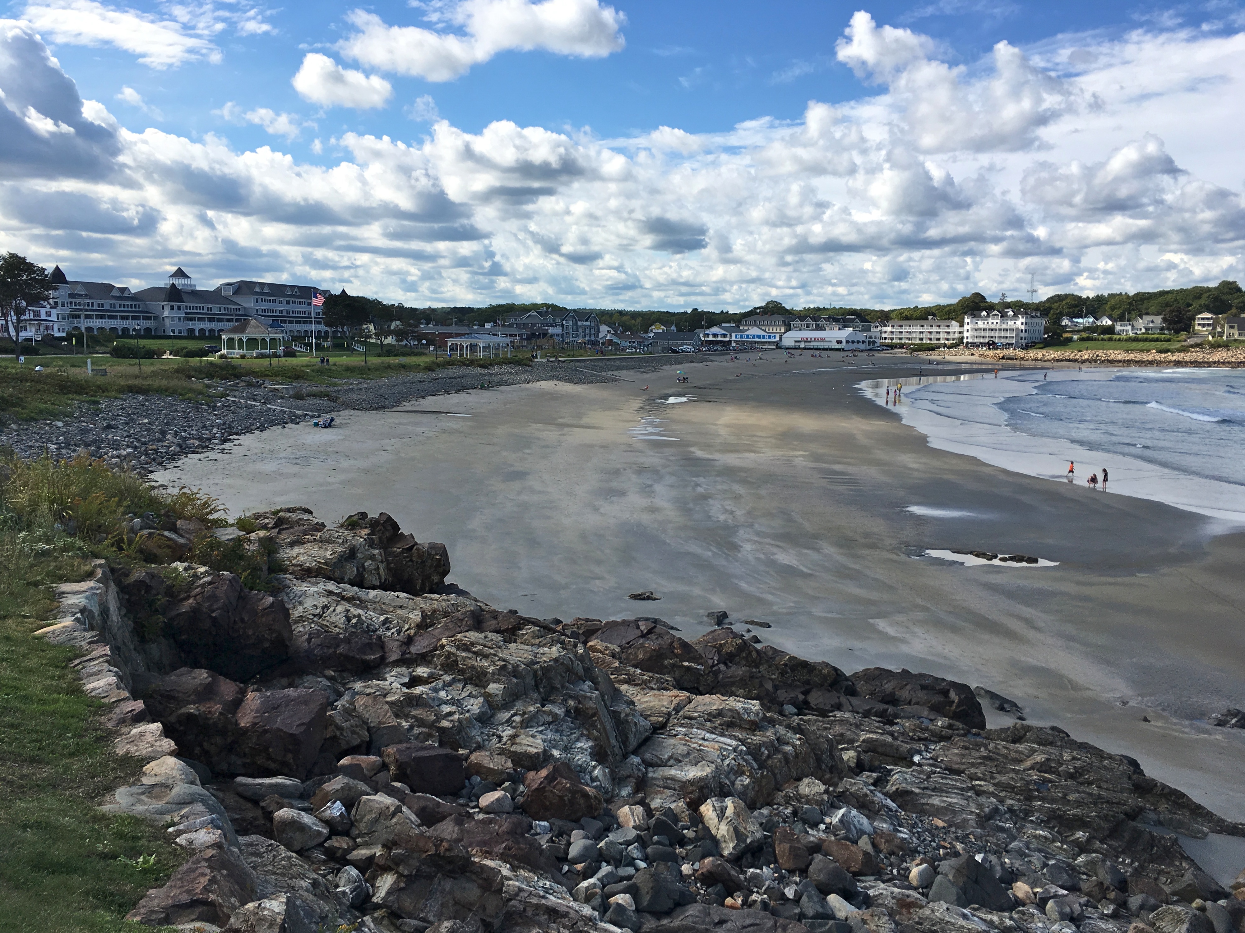 Short Sands Beach in York Beach, Maine, the setting for Harvestfest.