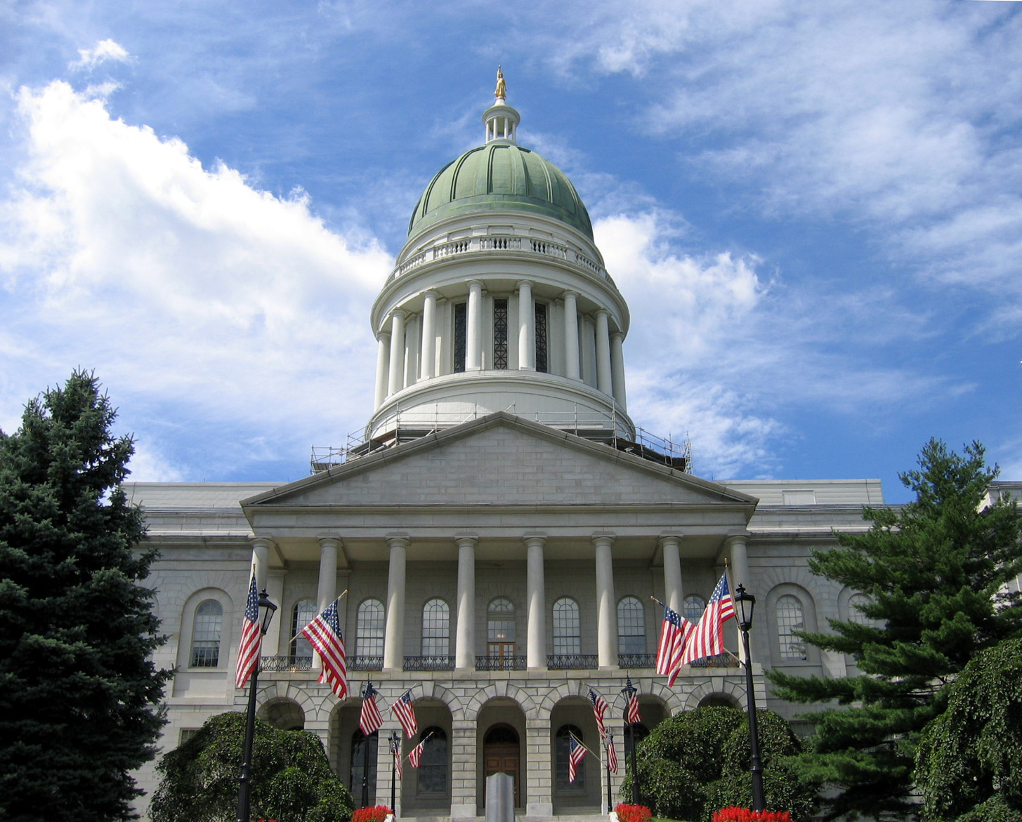 The Maine State House in Augusta.